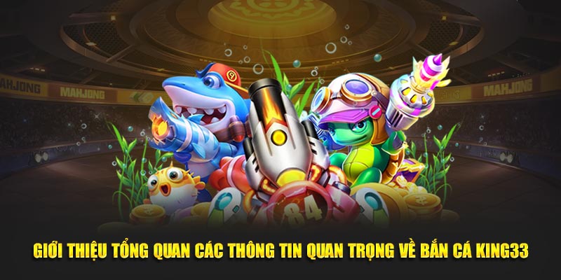 Giới thiệu tổng quan các thông tin quan trọng về Bắn cá KING33